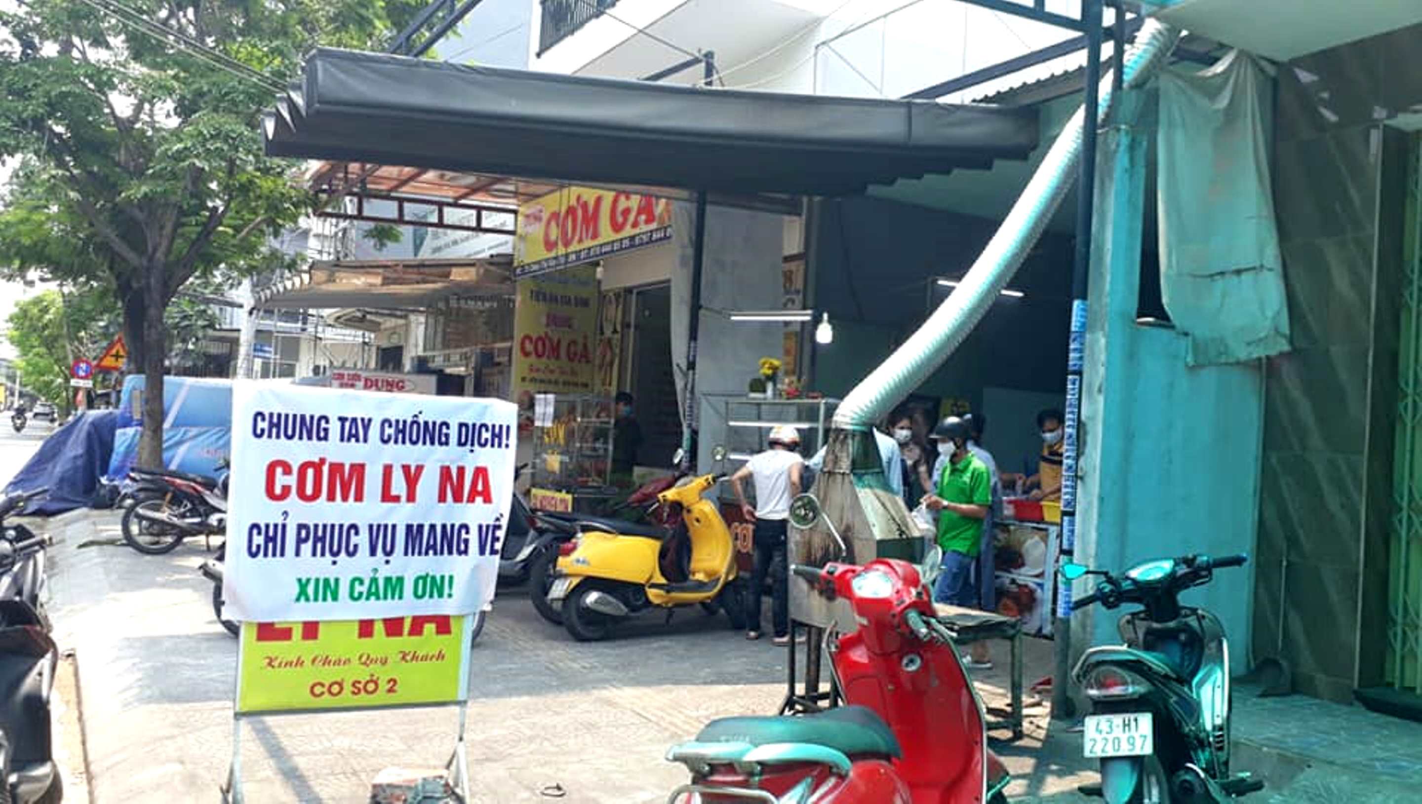 Đà Nẵng cho phép cửa hàng ăn uống bán mang về, vận tải hành khách nội thành được hoạt động